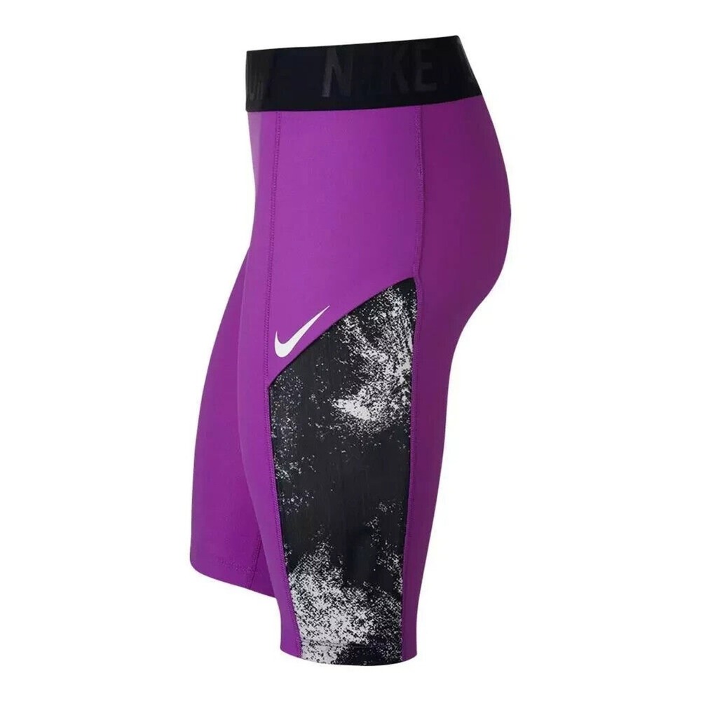 Nike Court Power Graphic Shorts Dri Fit Purple Women's Size S